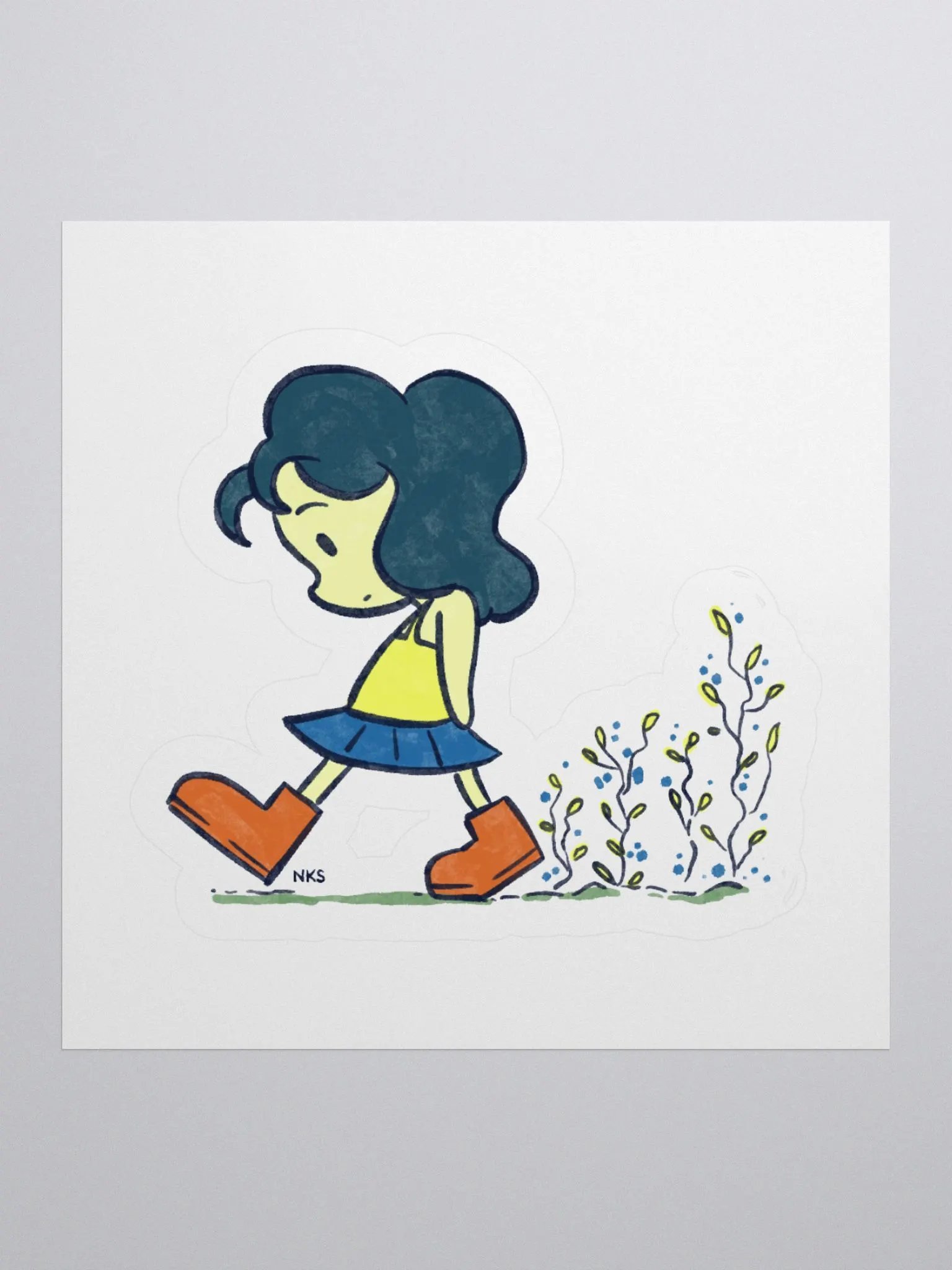 Flower Steps | Kiss Cut Stickers product image (3)