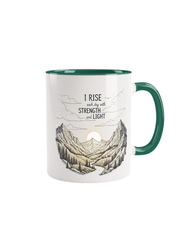 Mountain Sunrise Line Art – Every Day Is a Fresh Start product image (5)