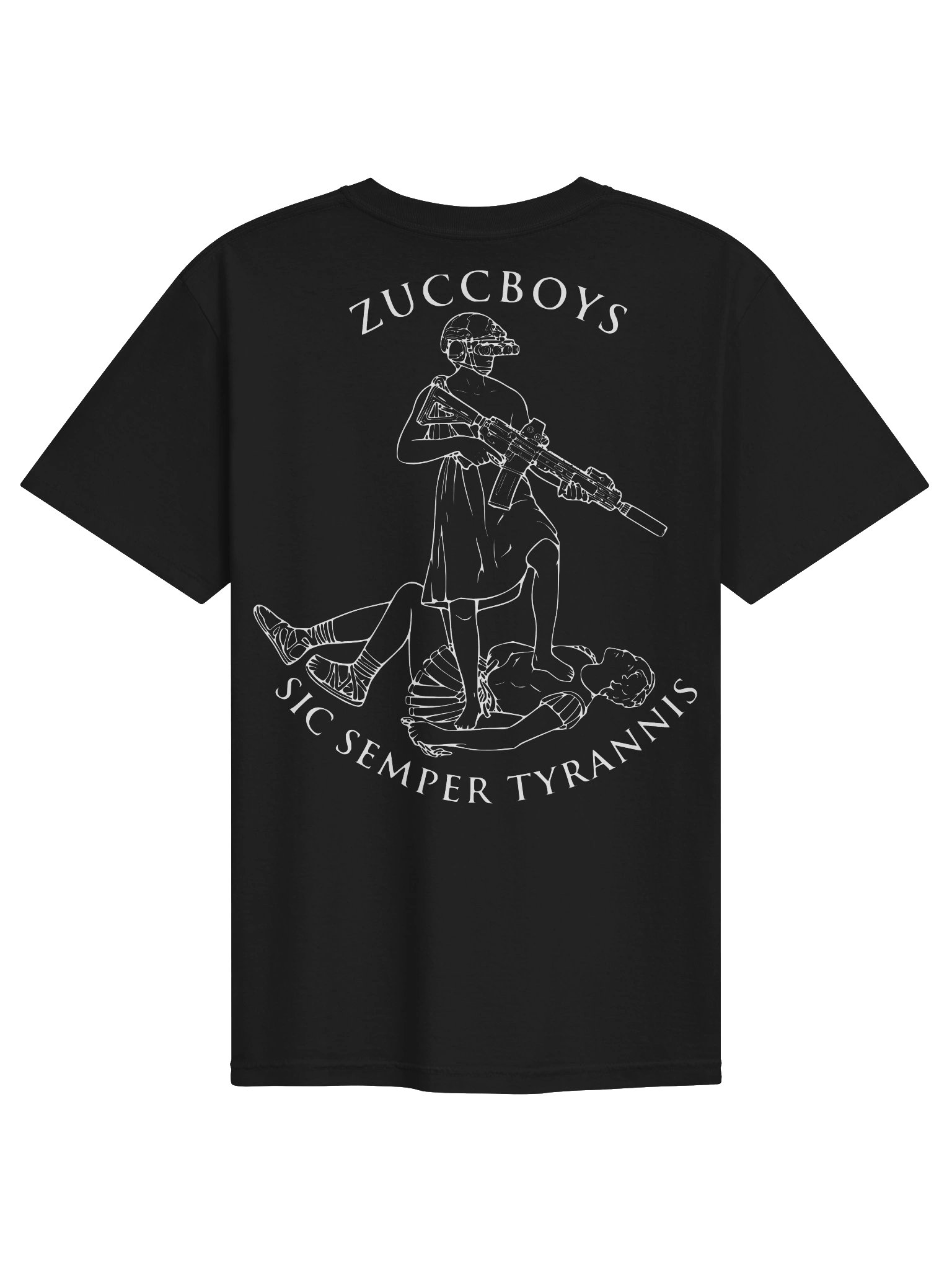 ZuccBoys Seal Tee Black product image (2)
