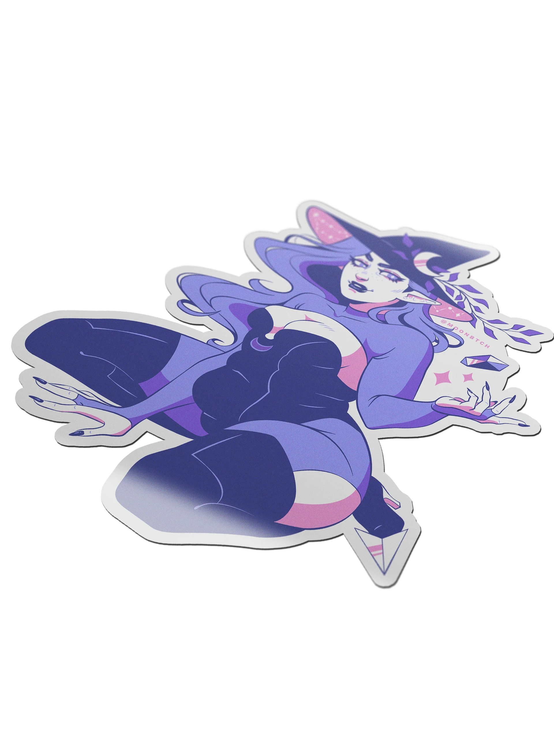 CRYSTAL PINUP STICKER product image (1)