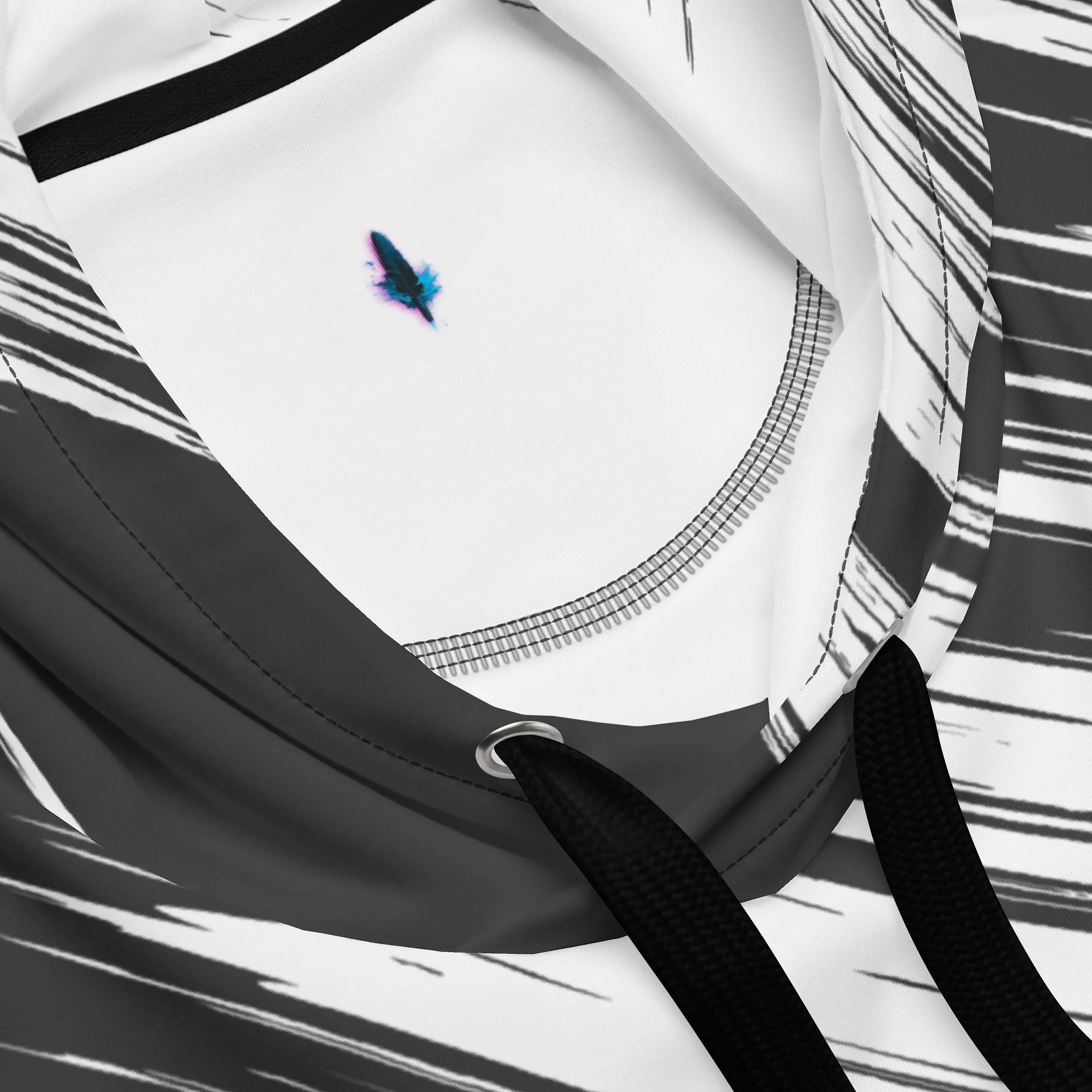The "Velocity" Brushstroke Hoodie product image (4)
