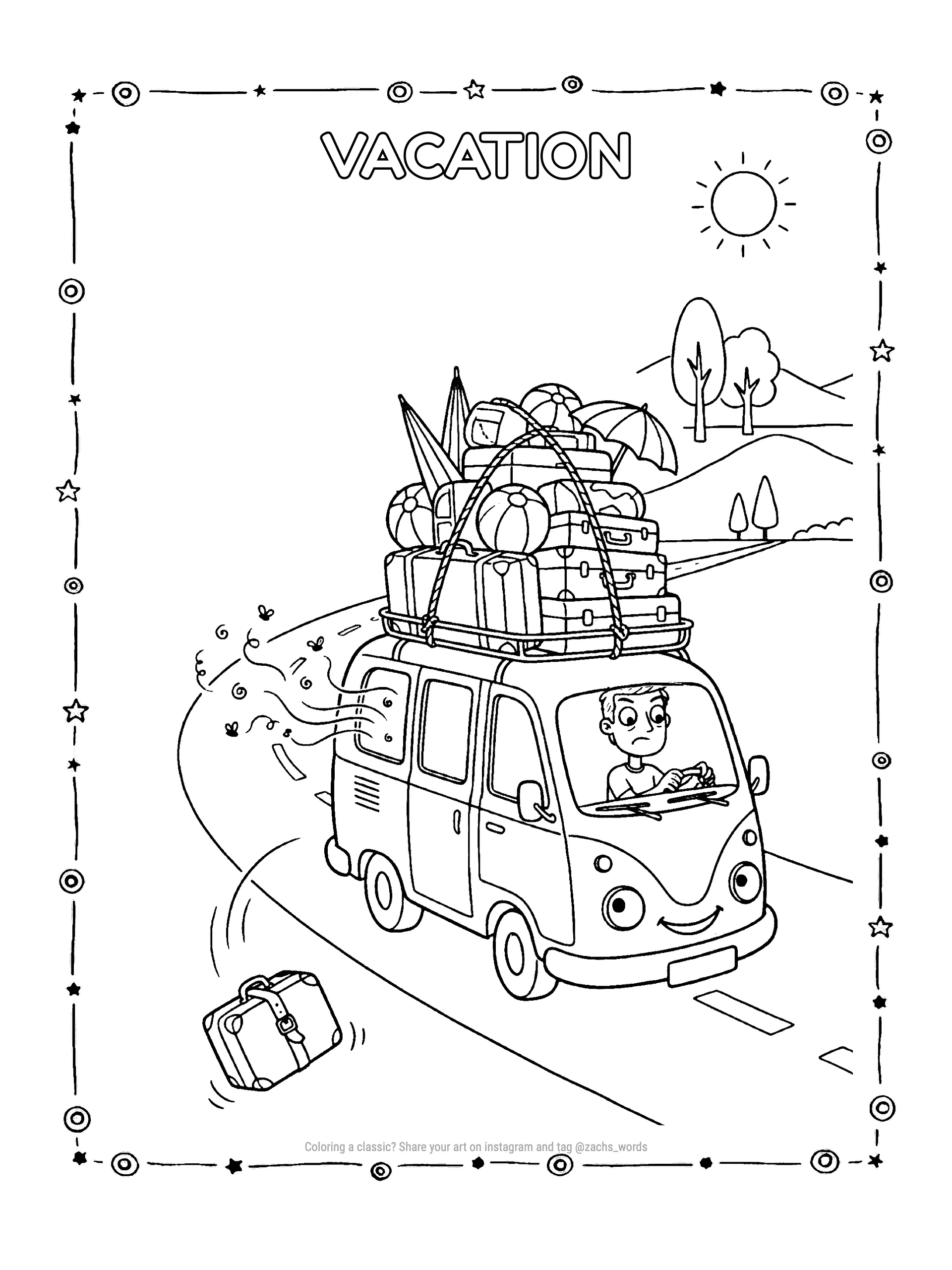 My Silly World: The Print at Home Digital Coloring Book product image (3)