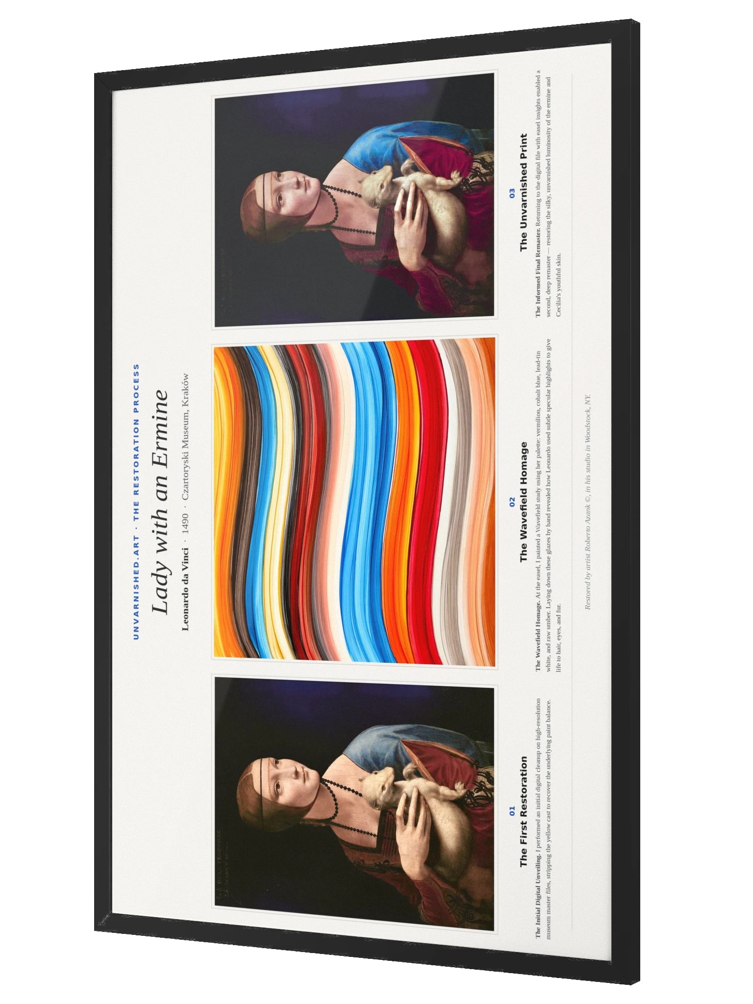 Lady with an Ermine — Framed Process Poster product image (3)
