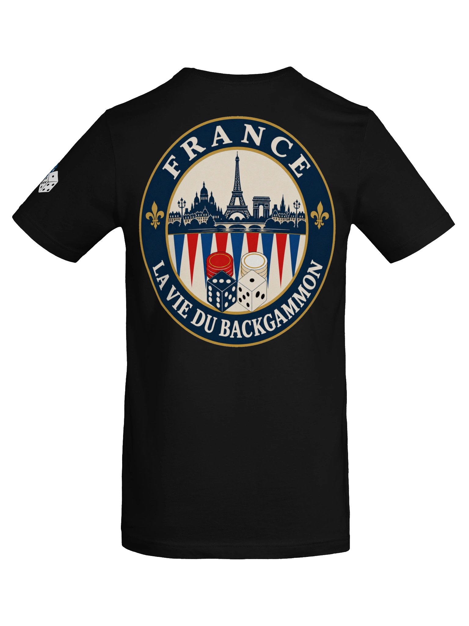 France Backgammon Emblem T-Shirt product image (6)