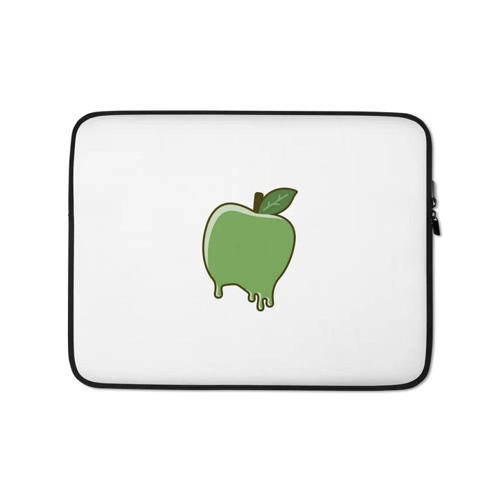 Melting Green Apple Laptop Sleeve product image (1)