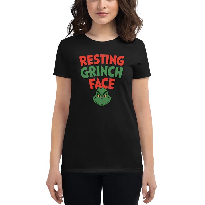 Mischievous Grinch Vibes Women's T-Shirt product image (1)