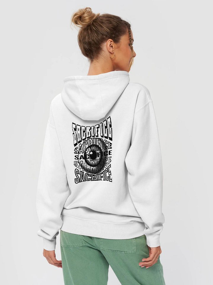 "Sacrifice" Premium Unisex Hoodie - Front & Back Graphic Print Ultimate Comfort Unisex Hoodie product image (2)