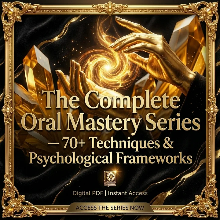 The Complete Oral Mastery System — 70+ Techniques & Psychological Frameworks product image (1)