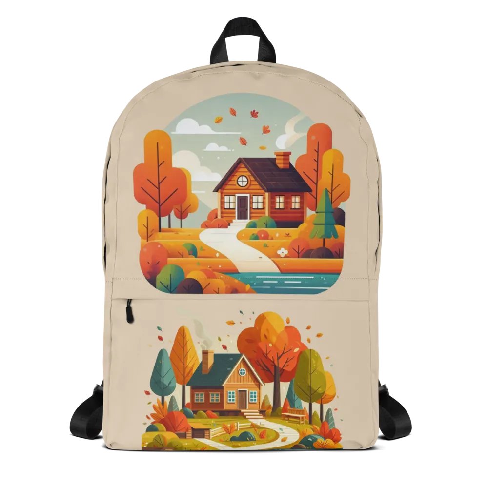 Autumn Dreams All-Over Backpack product image (1)