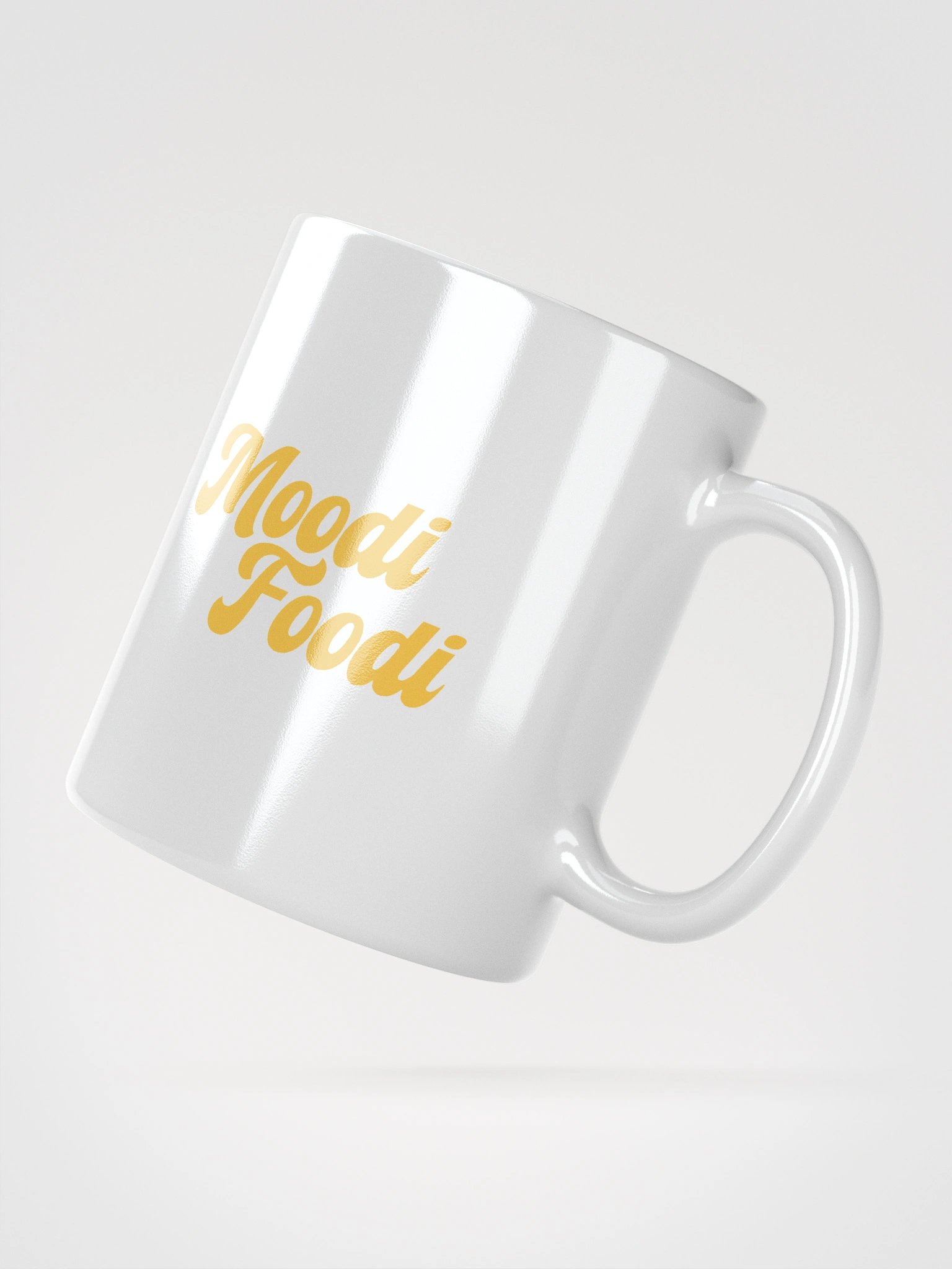 Moodi Foodi Originals White Mug – Mustard product image (3)