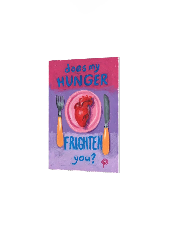 bisexual hunger poster product image (2)