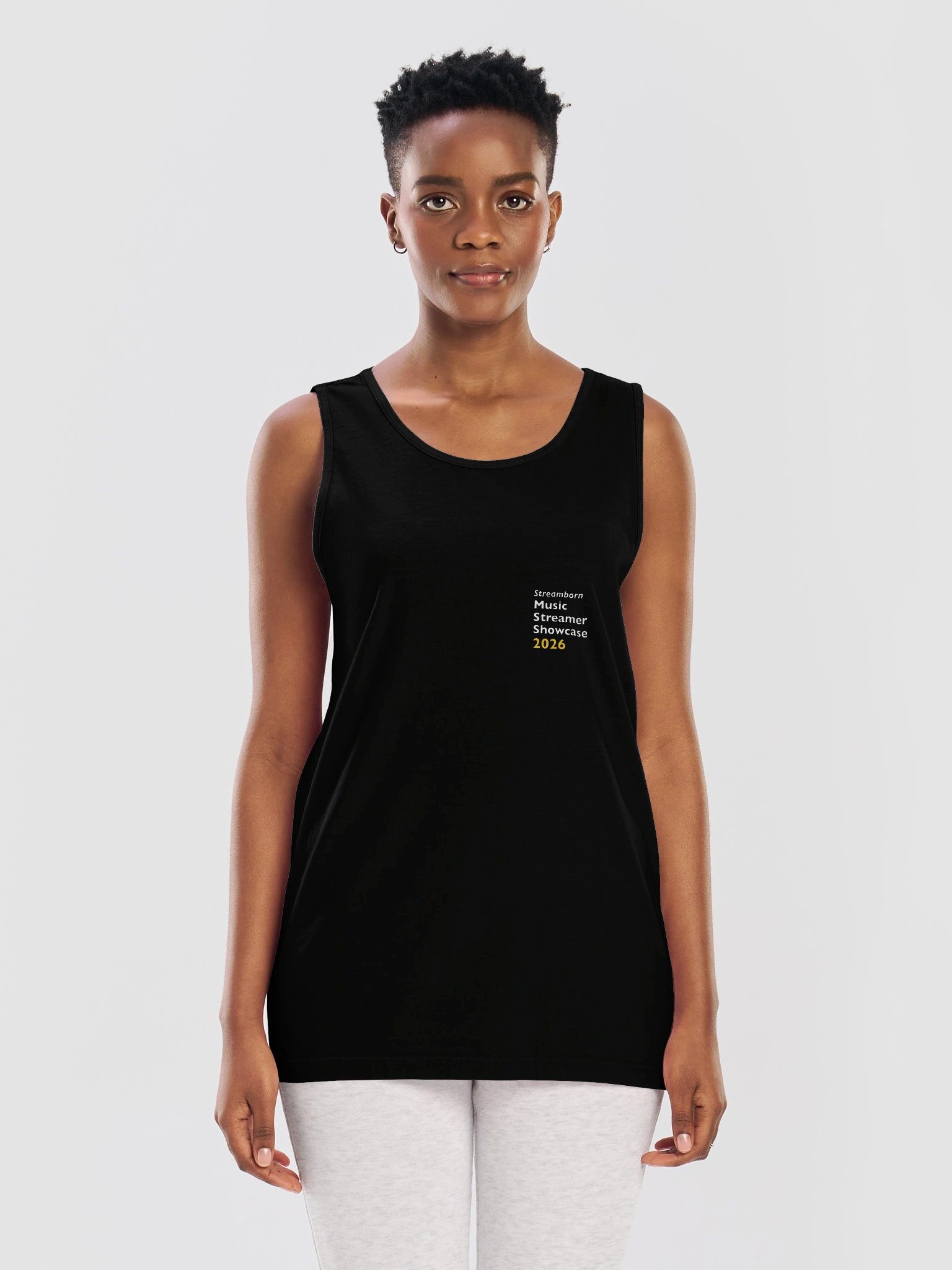 OctoDrummer - Tank Top (Black, wide) product image (7)