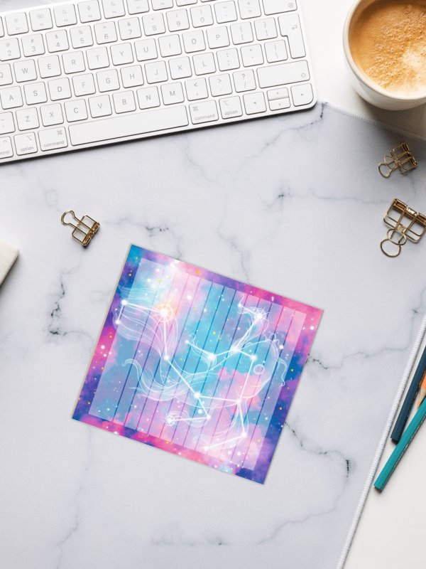 Cotton Candy Galaxy Koi - Notepad product image (3)