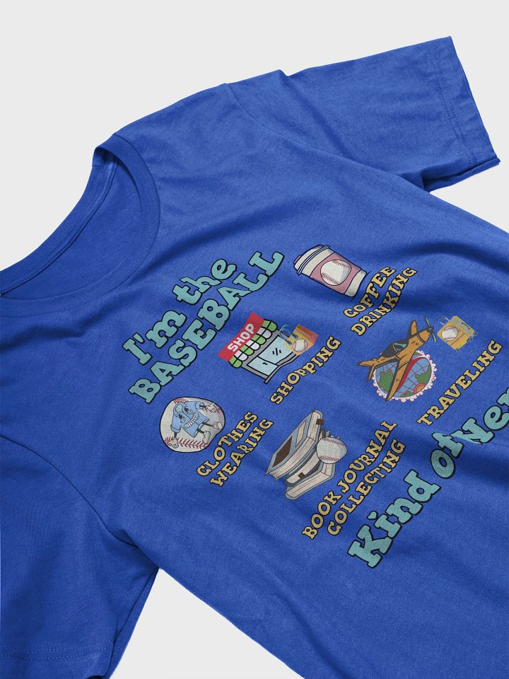 Im The Baseball Kind Of Nerd Lifestyle T-Shirt product image (2)