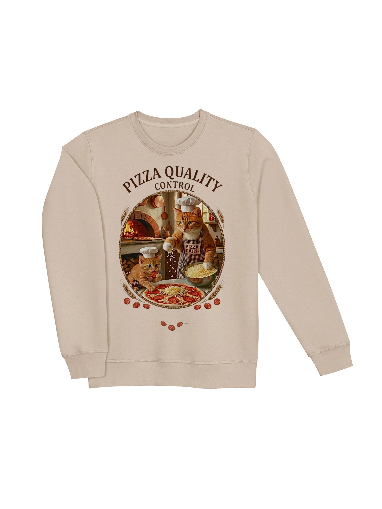 T&S : Pizza Quality Control - Sweatshirt product image (11)