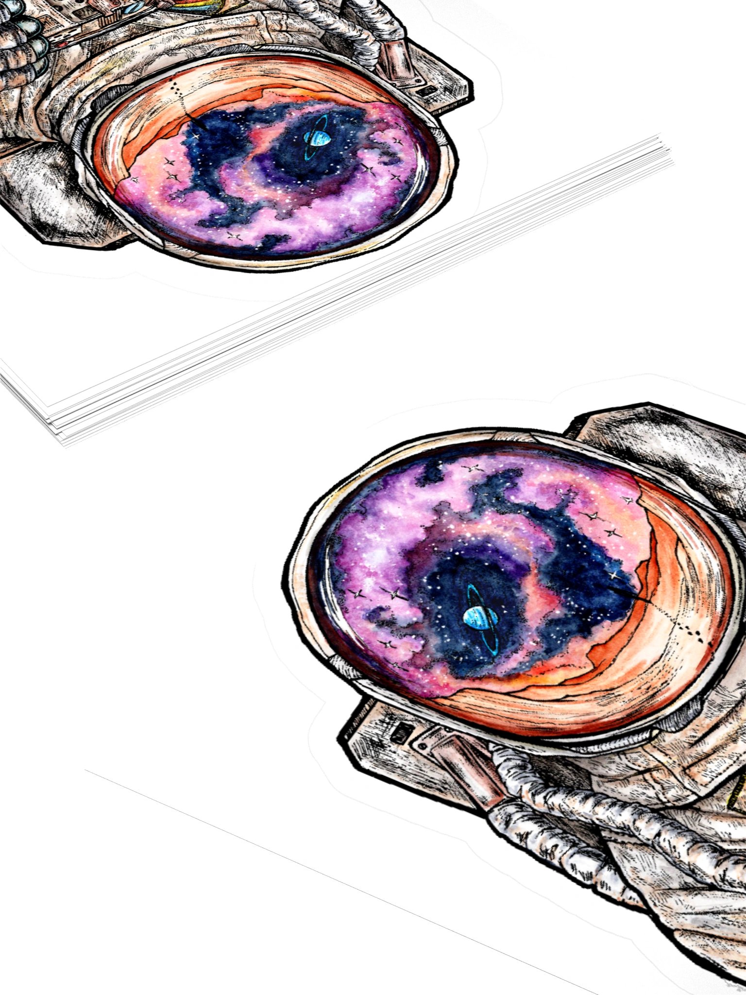 Beyond the Visor — Rhazakal Kiss-Cut Sticker product image (4)