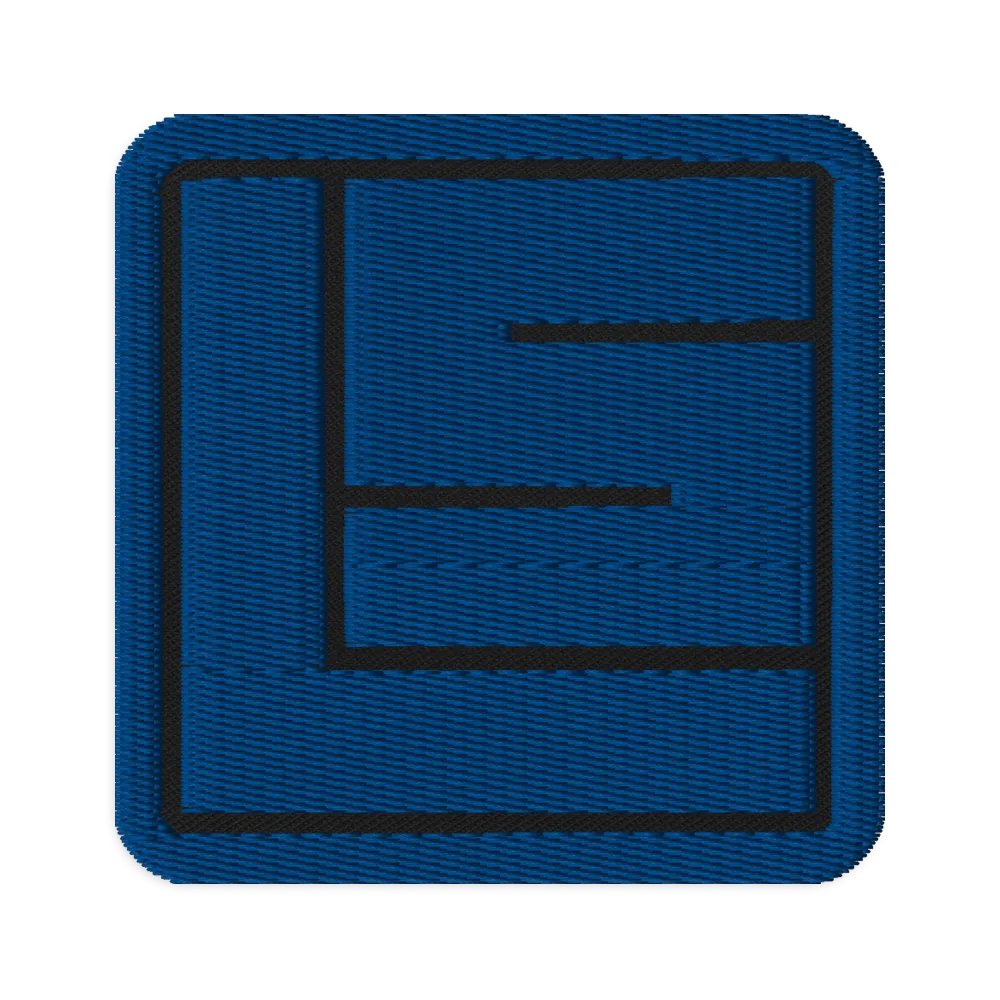 LS Square Patch (Blue) product image (1)