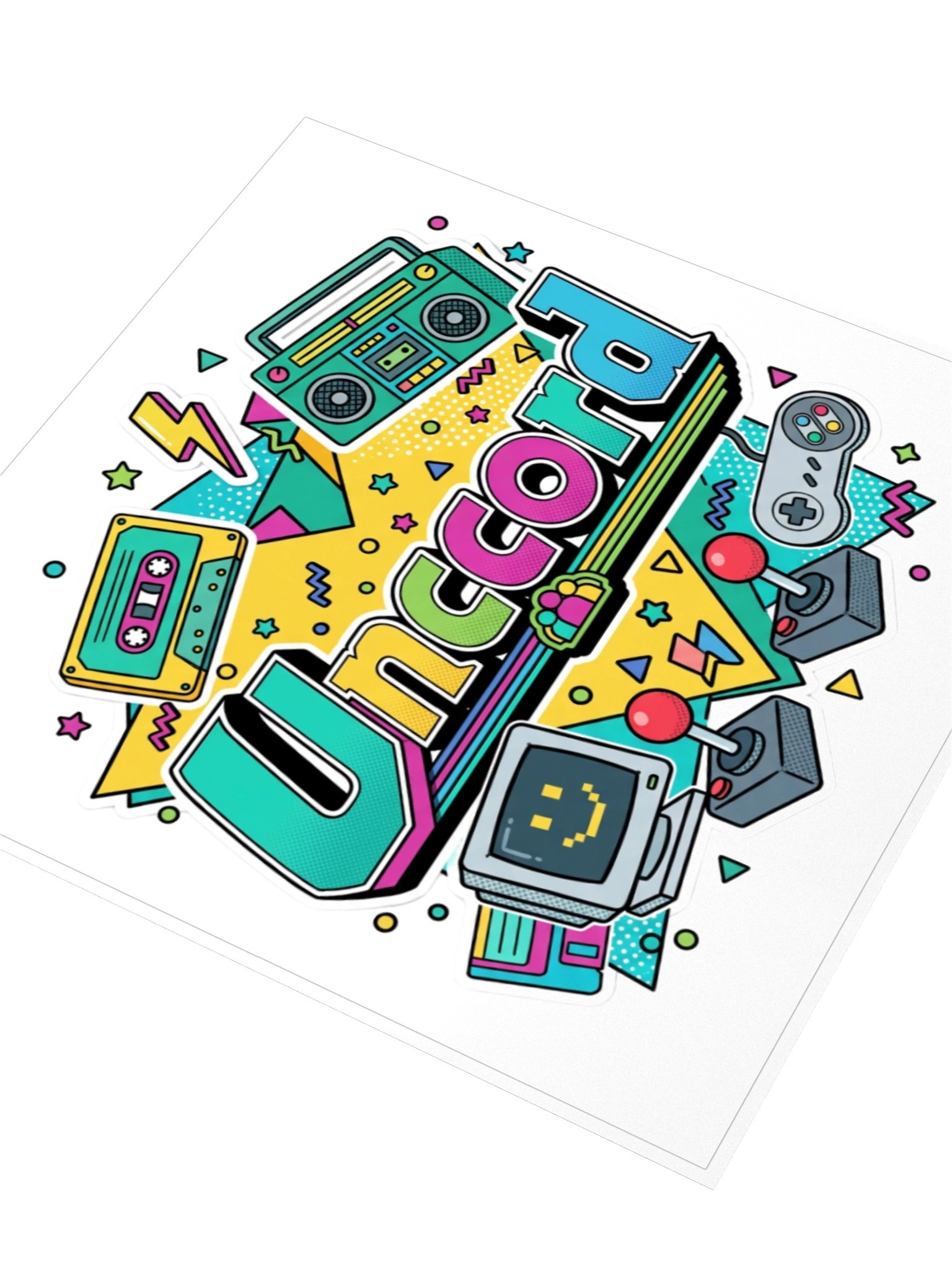 Uncord Retro Gaming Sticker product image (6)