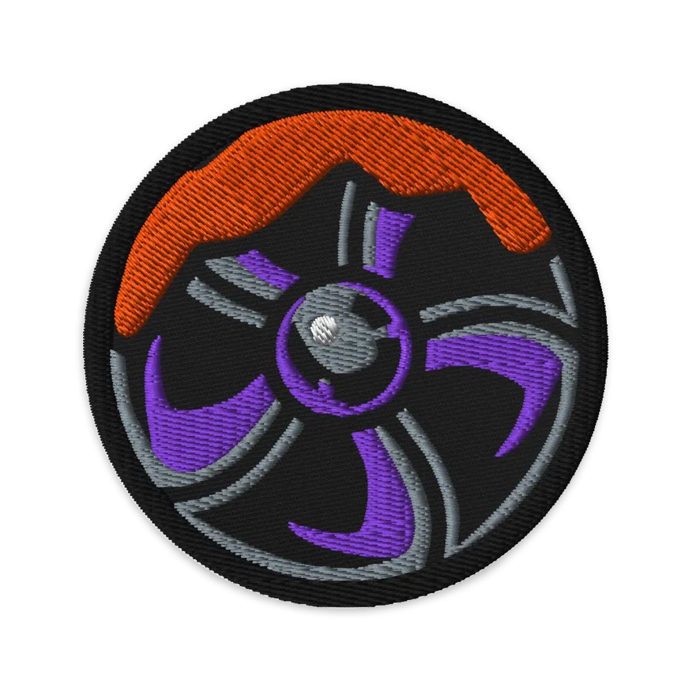 Bug Shield Burst Embroidered Patch product image (1)