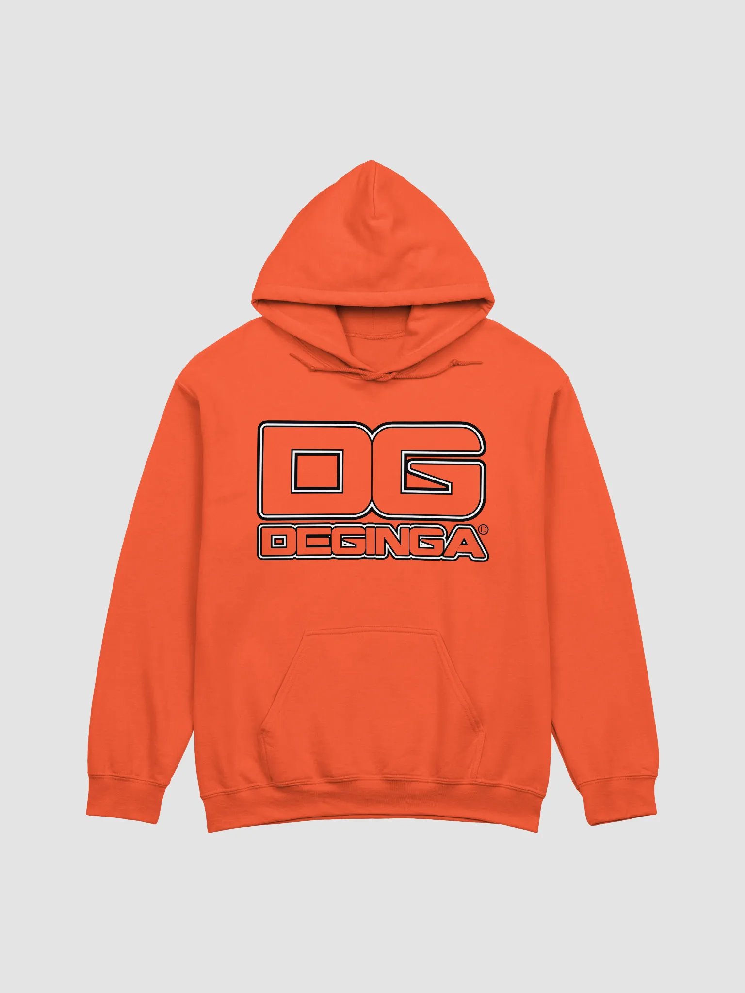 DeGinga Orange Hoodie product image (1)
