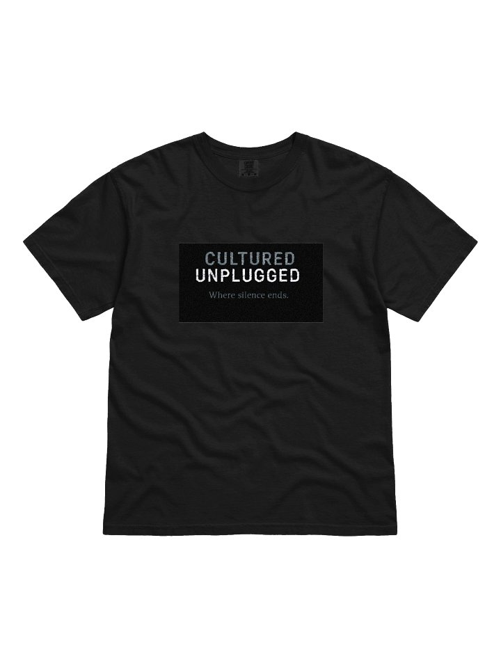 Cultured Unplugged Official Show Shirt product image (1)
