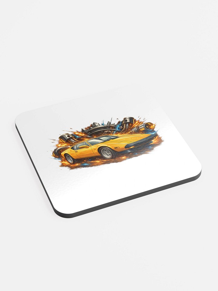 Dynamic 1974 Pantera Glossed Cork Coaster product image (2)