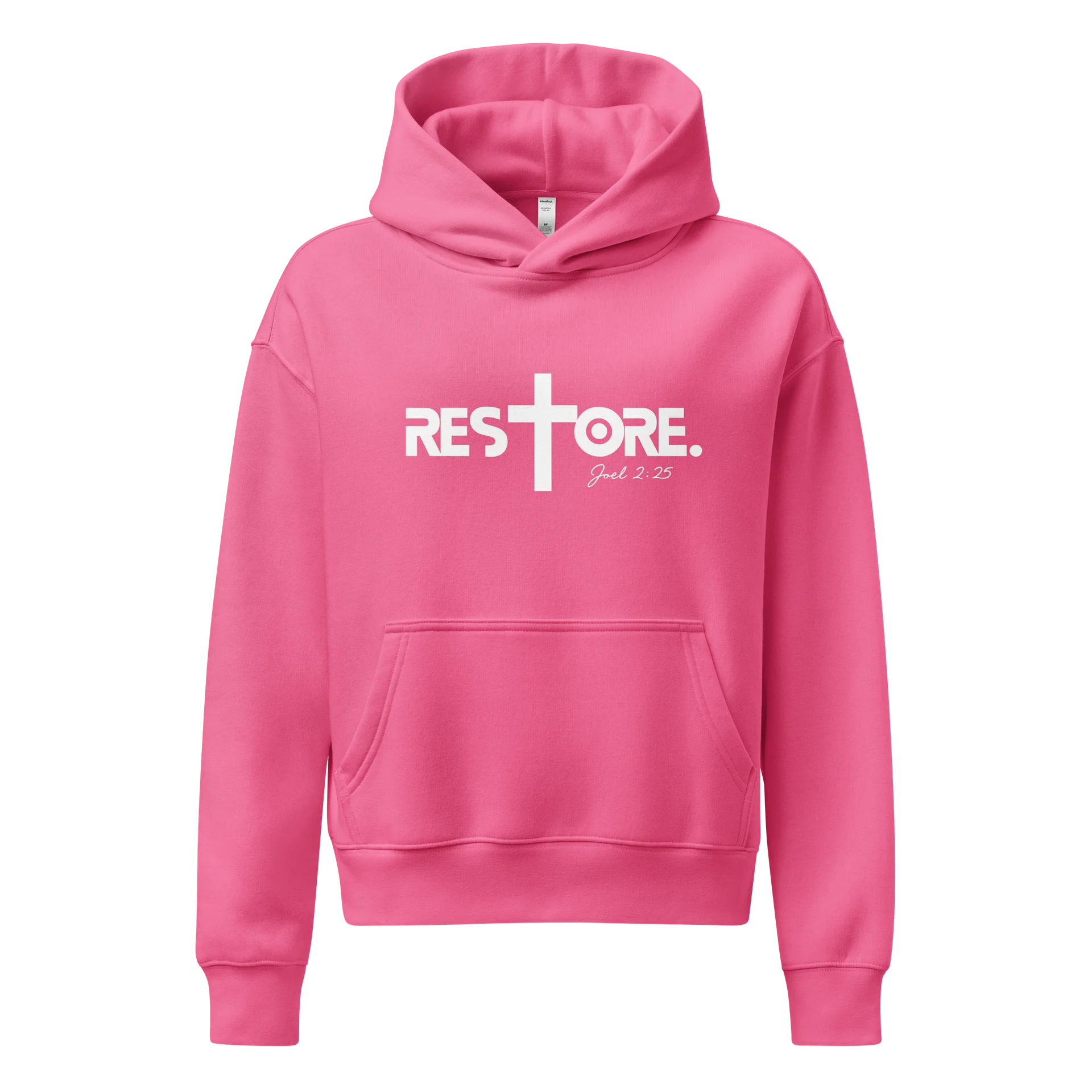 RESTORE™ Minimalist Jesus Cross Hoodie | Inspirational Streetwear product image (1)