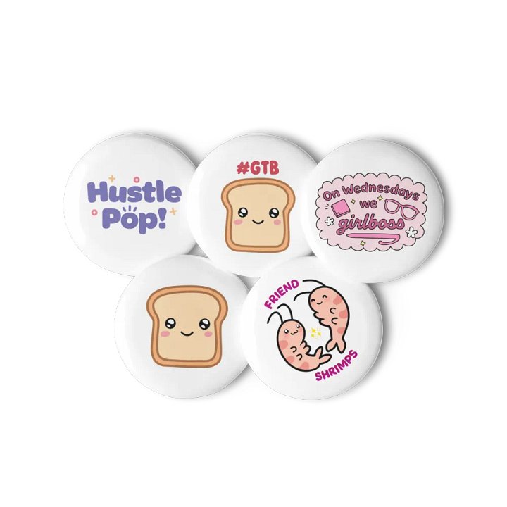 Hustle Pop Pin Collection product image (3)
