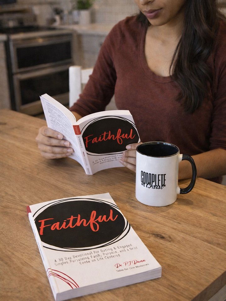 Faithful: A 30 Day Devotional for Dating & Engaged Singles Pursuing Faith, Purpose, and a Life Centered on Christ product image (1)