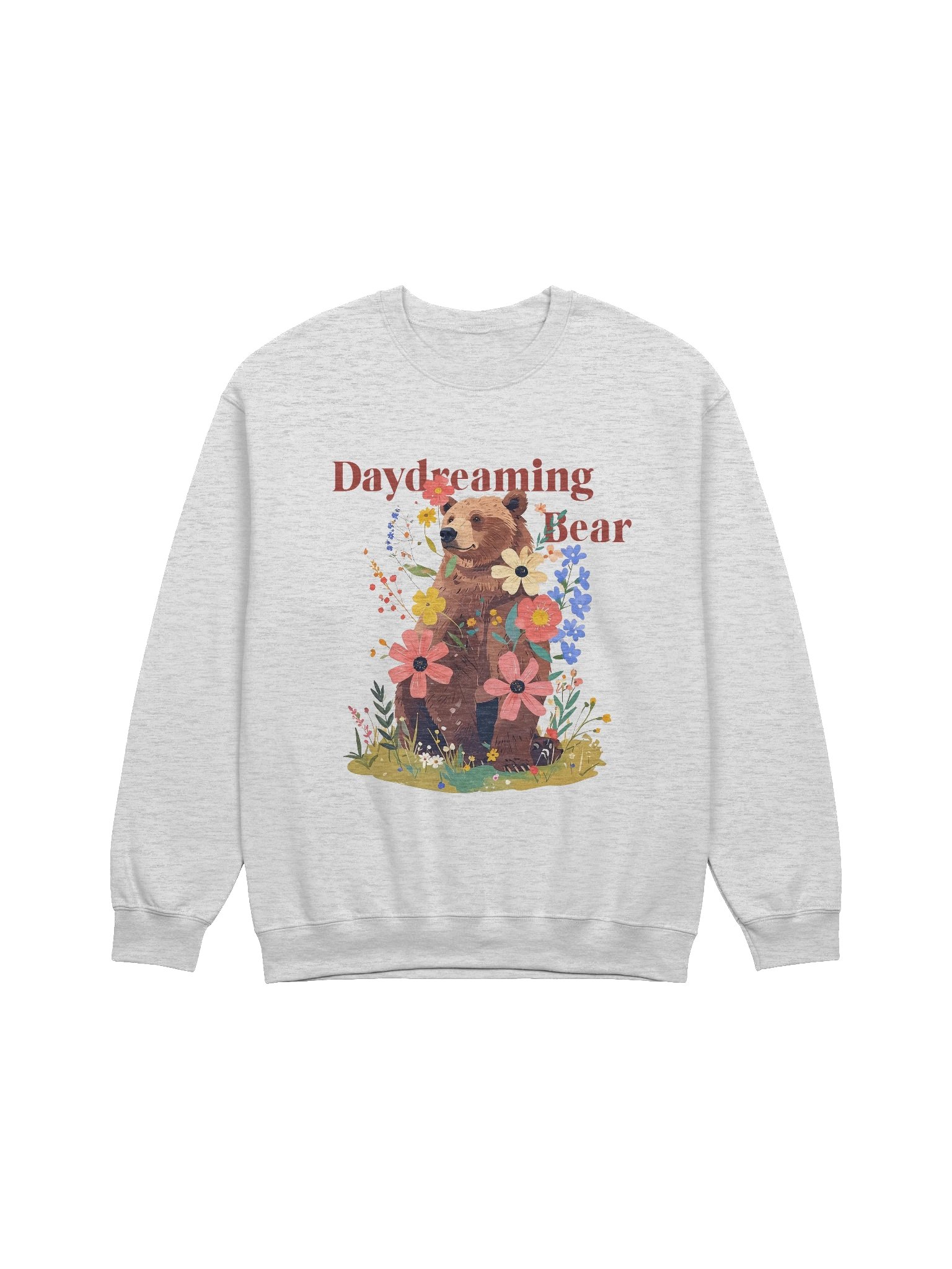Daydreaming Bear Crewneck Sweatshirt product image (1)