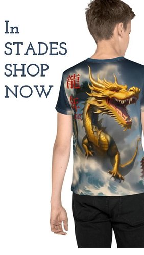 T-shirt for Children born 2012 in the Chinese Zodiac sign Water Dragon. 2024 is the year of the Dragon.
Copy link below.
http...