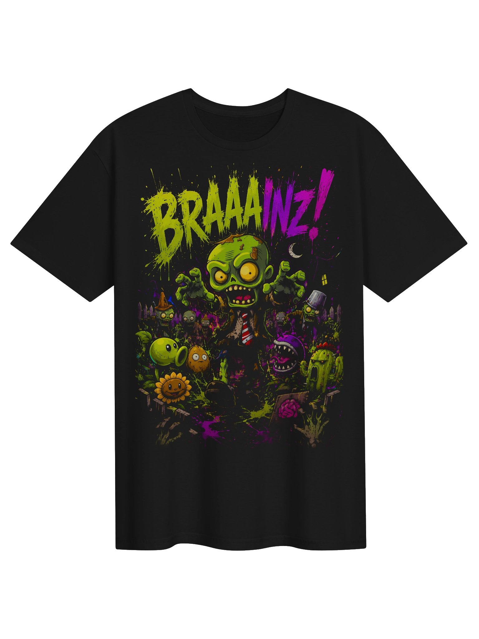 BRAAAINZ! Zombie Graphic Tee