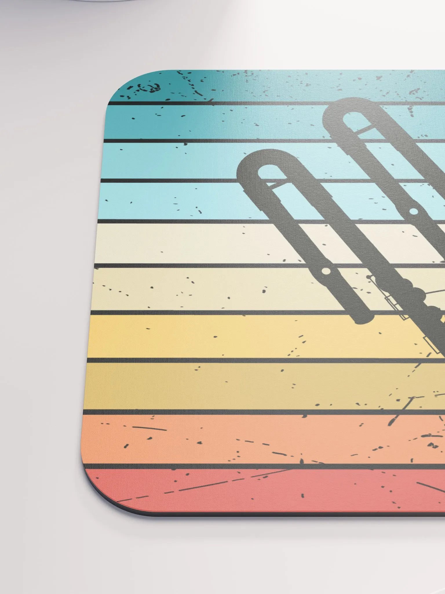Retro Abstract Flute Mouse Pad - Bass product image (6)