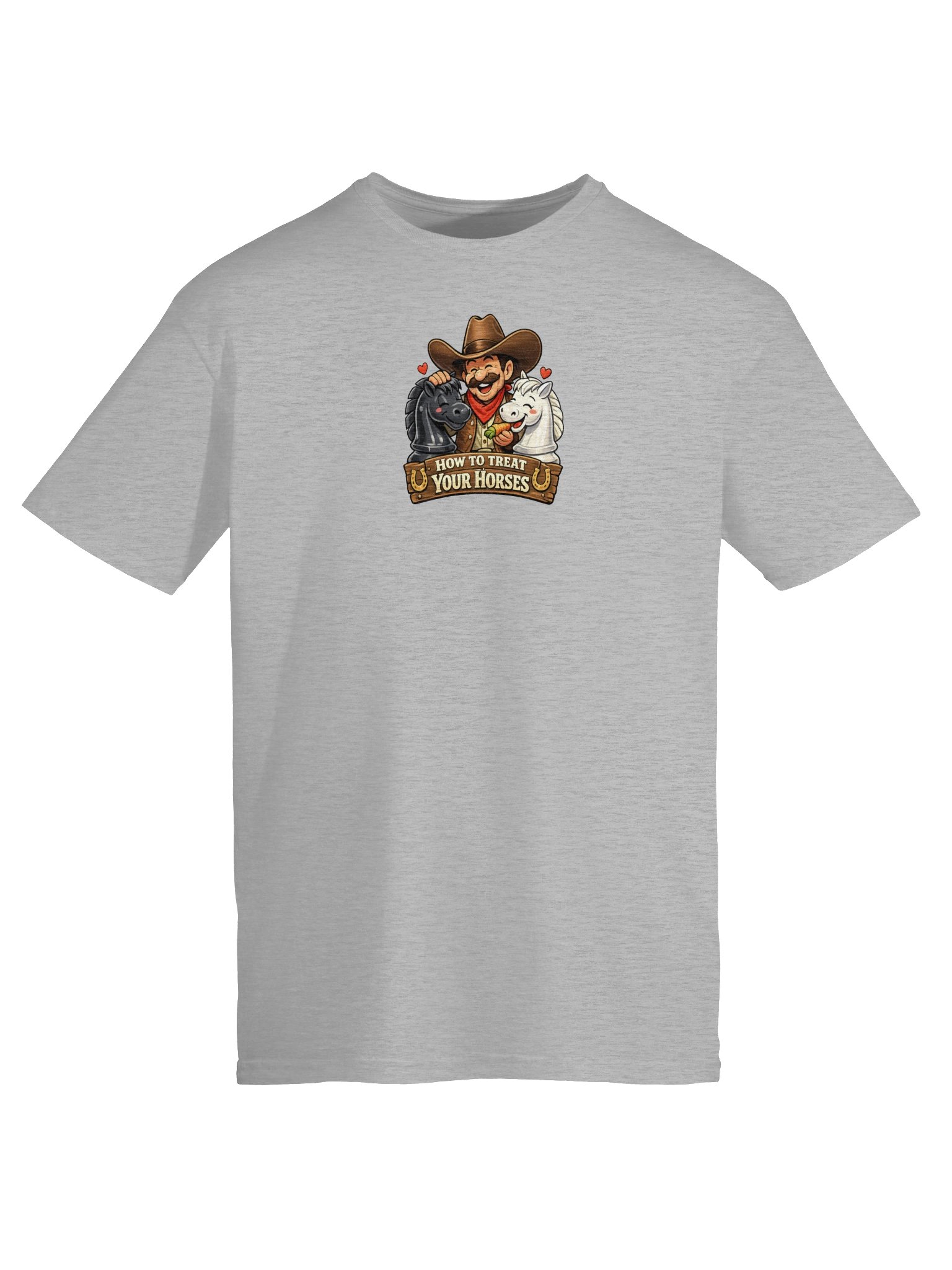 How to Treat Your Horses Cowboy Tee product image (25)