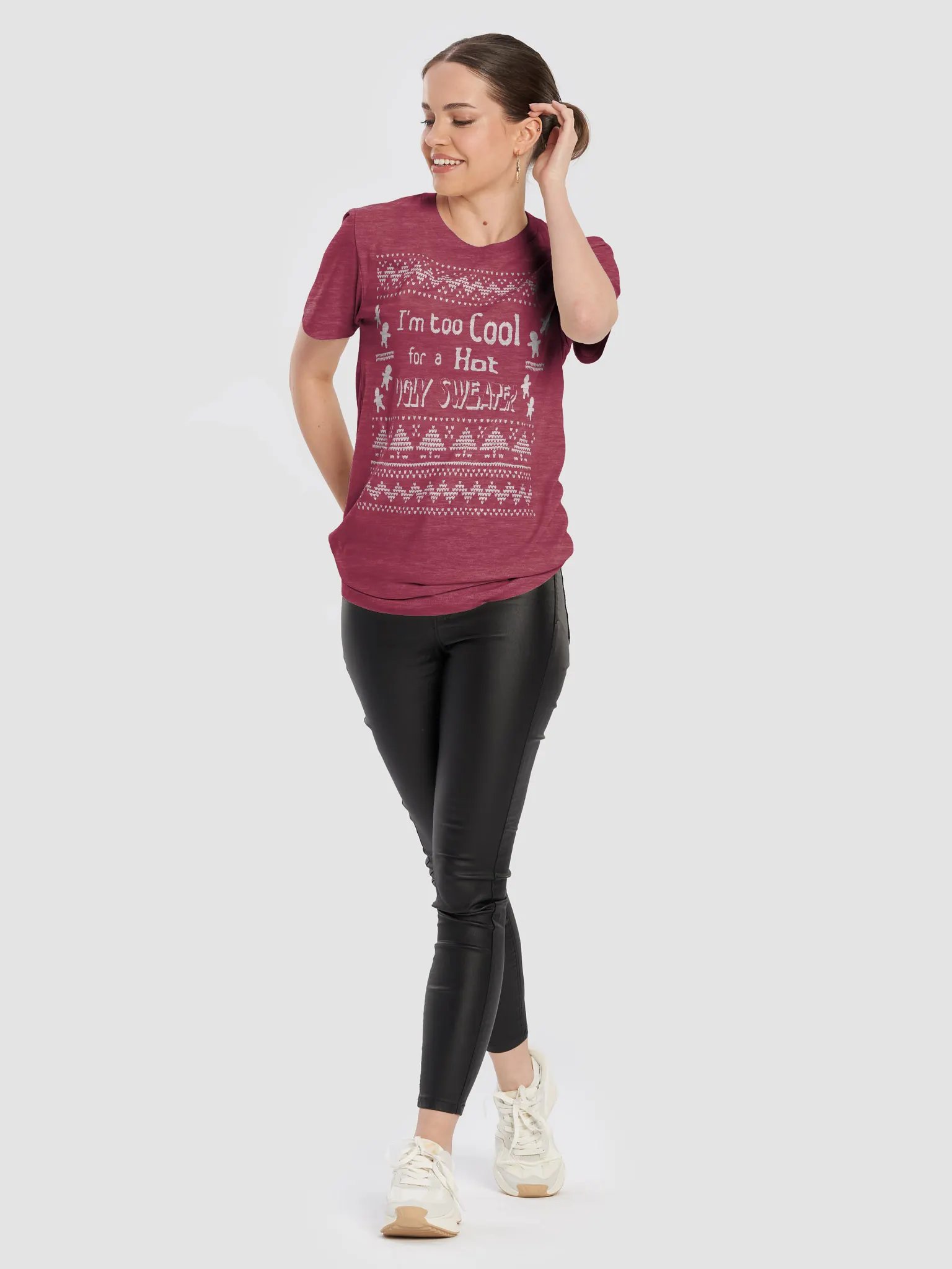 Too Cool for an Ugly Sweater (T-Shirt) product image (6)