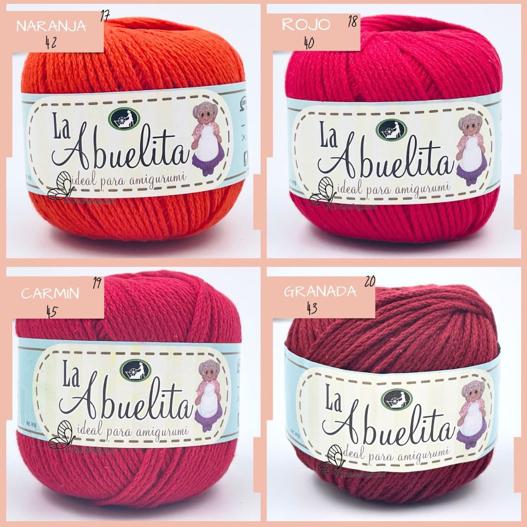 LA ABUELITA – 50g (120yds) 100% Cotton Yarn | Perfect for Amigurumi product image (5)