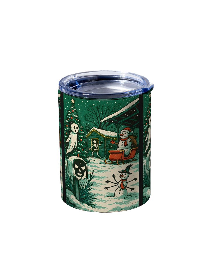 Festive Winter Scene Stainless Steel Tumbler product image (2)