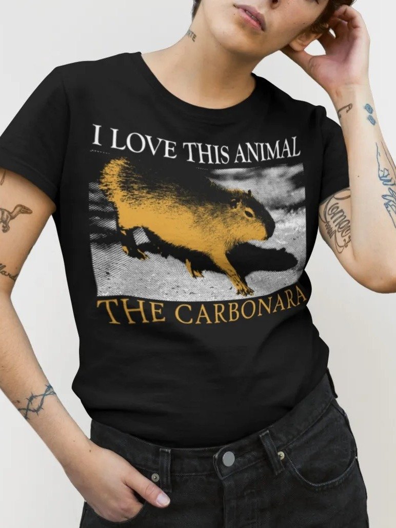 'Carbonara Capybara' Shirt product image (3)