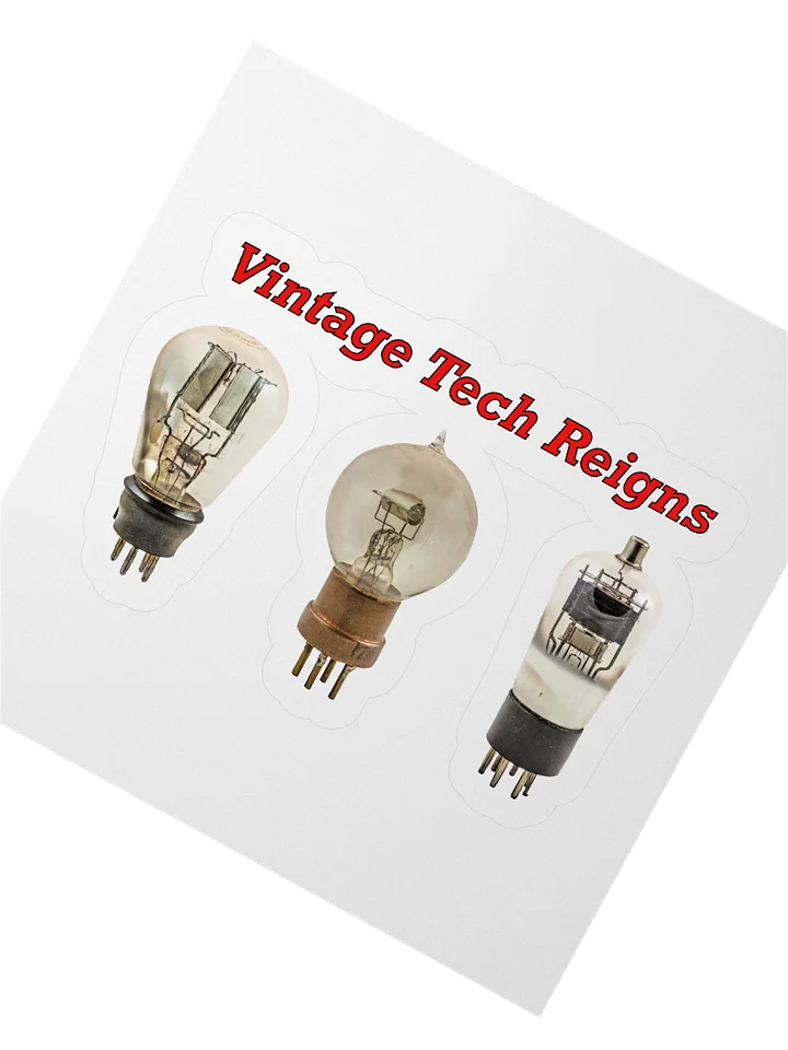 Vintage Tech Reigns Stickers product image (2)