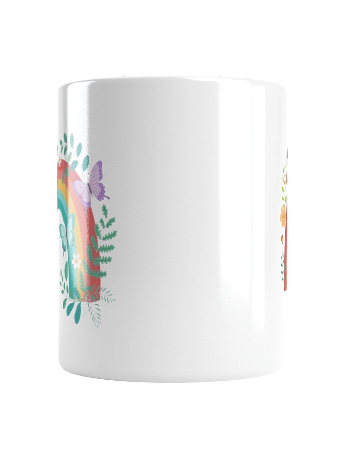 Rainbow Butterfly Garden Coffee Mug product image (5)