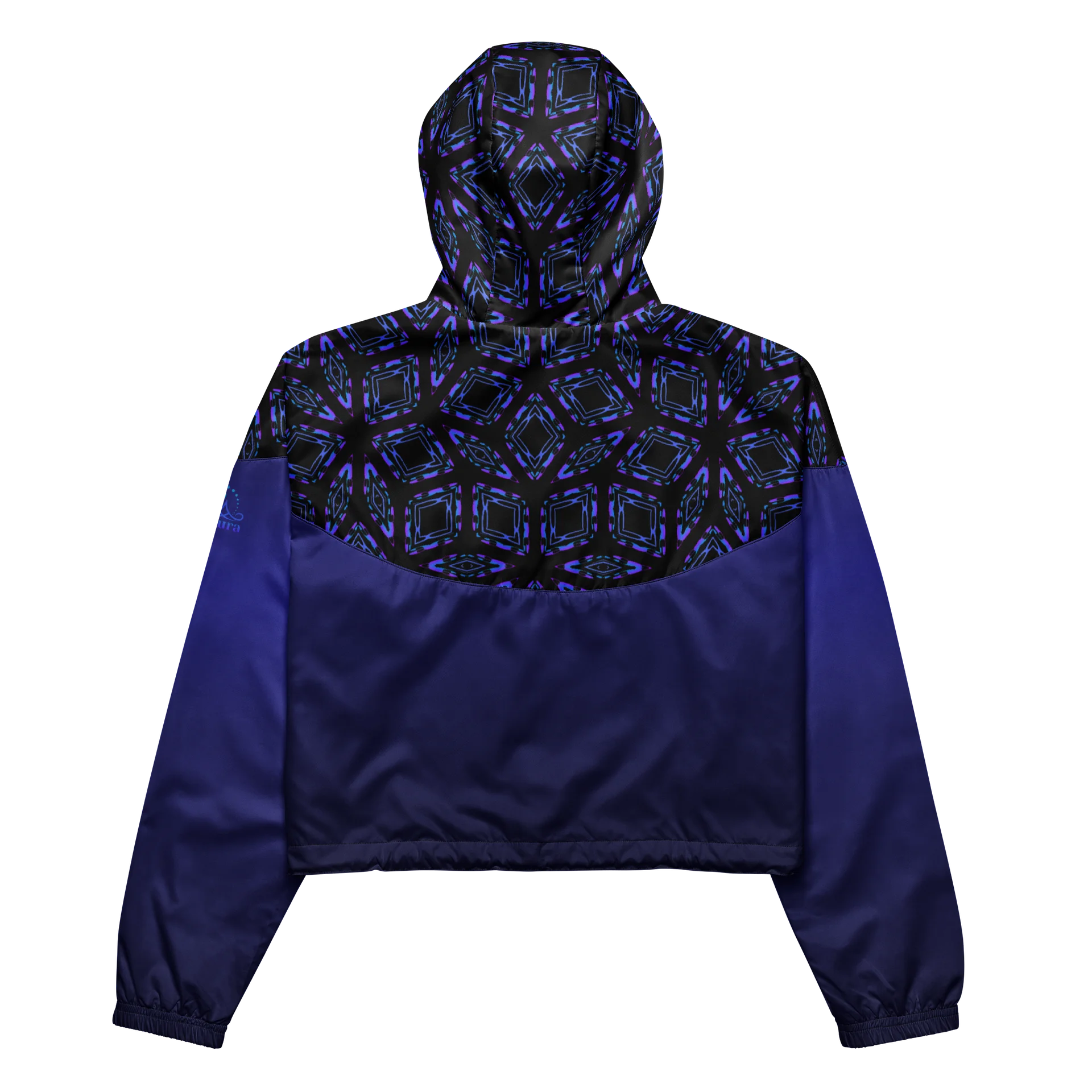 Indigo Circuit Cropped Windbreaker product image (6)
