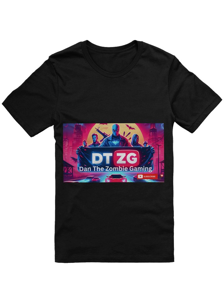 Dan The Zombie Gaming t-shirt soft product image (1)