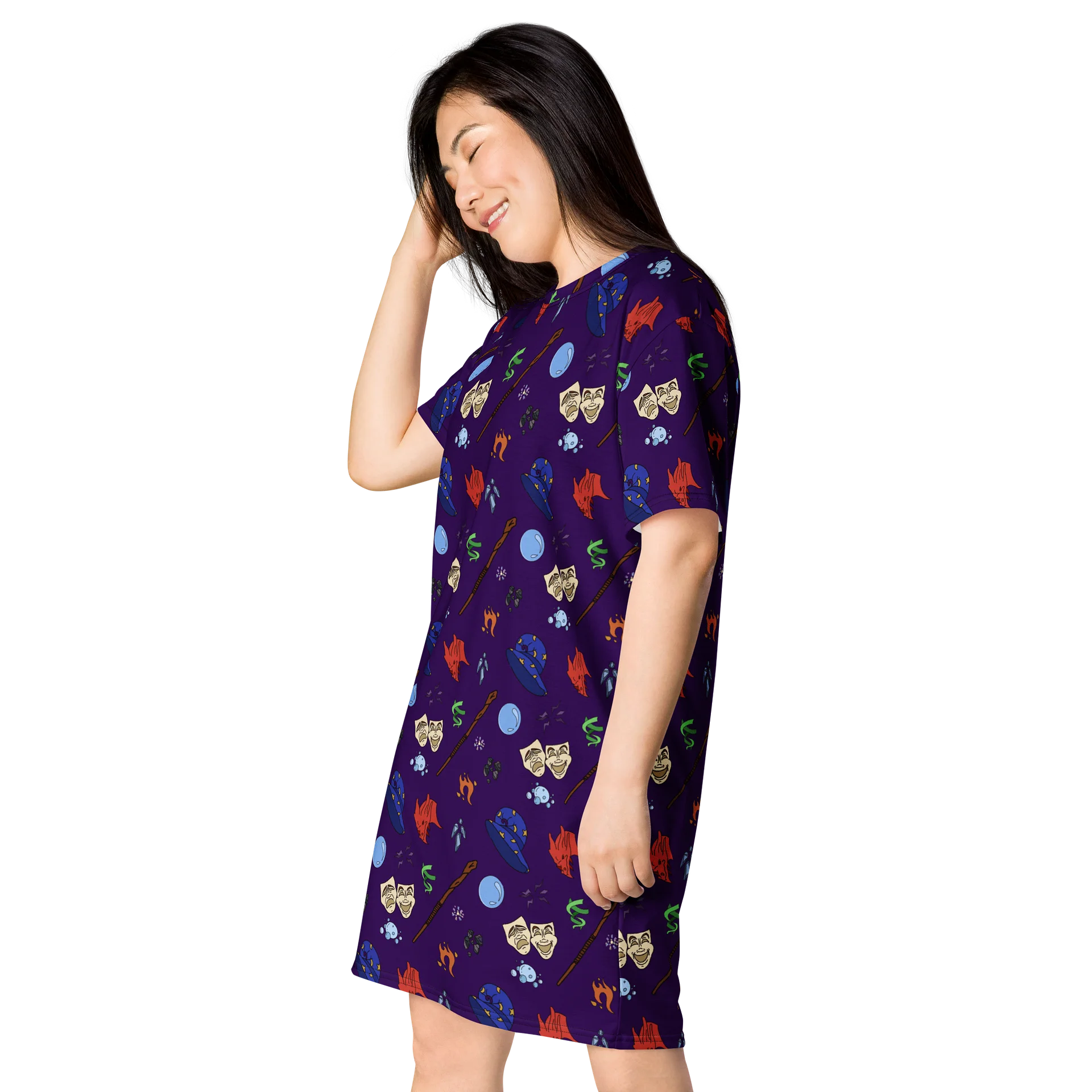 Sorcerer T-shirt Dress product image (5)