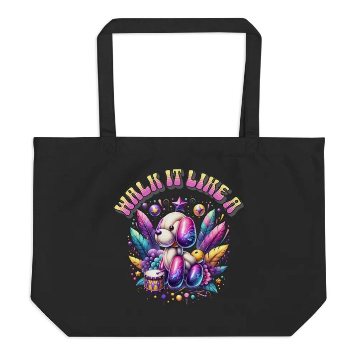Walk It Like A Dog Whimsical Tote Bag product image (1)