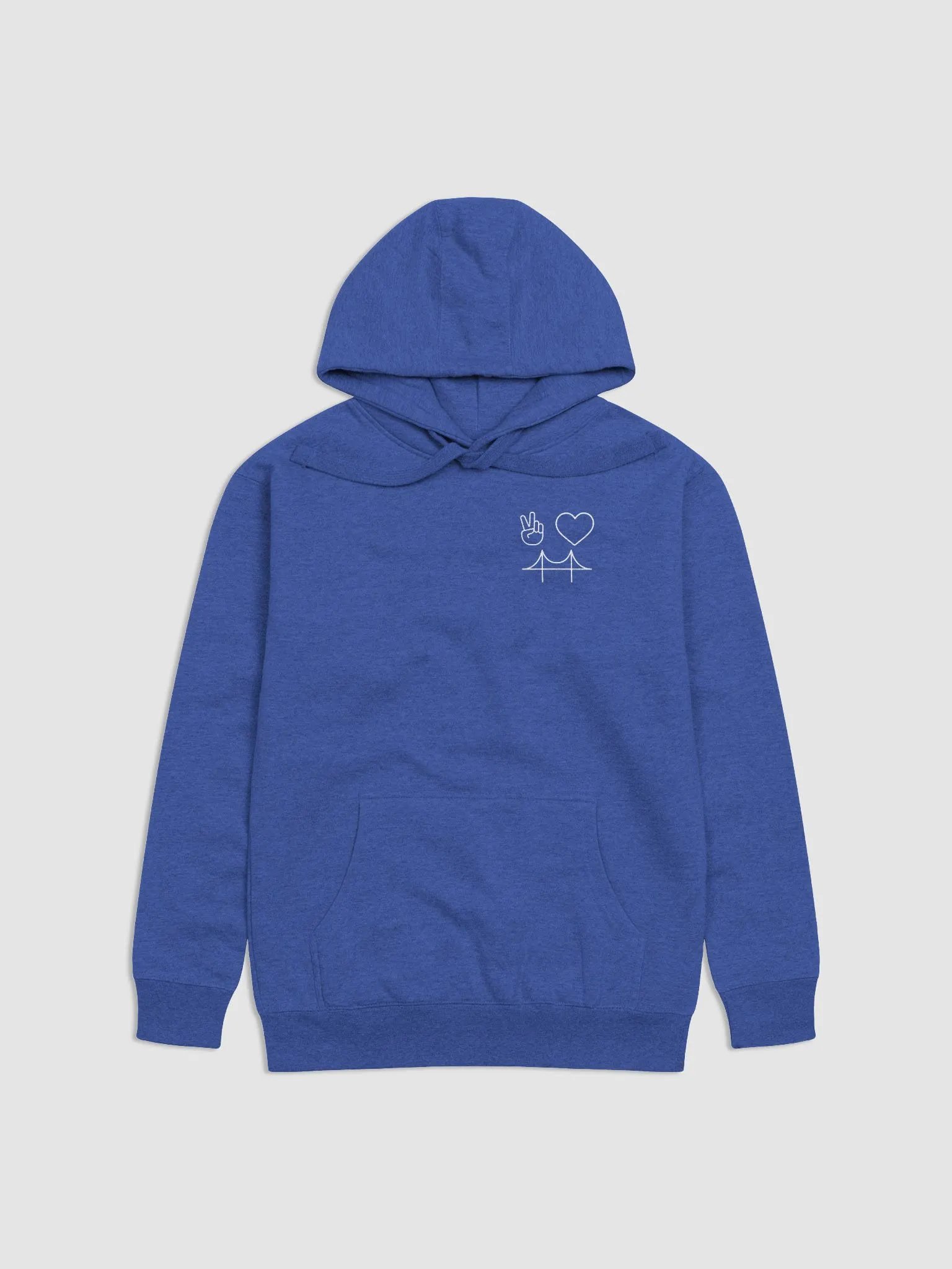 Peace Love Bridges Hoodie product image (1)