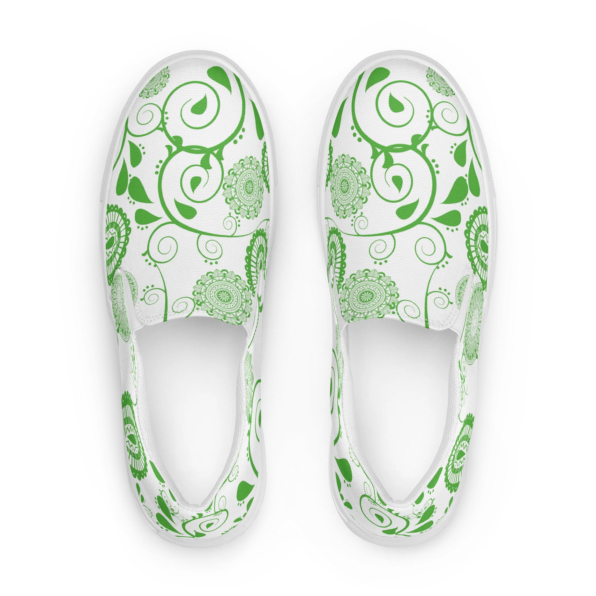 Ornate Floral Slip-Ons product image (1)