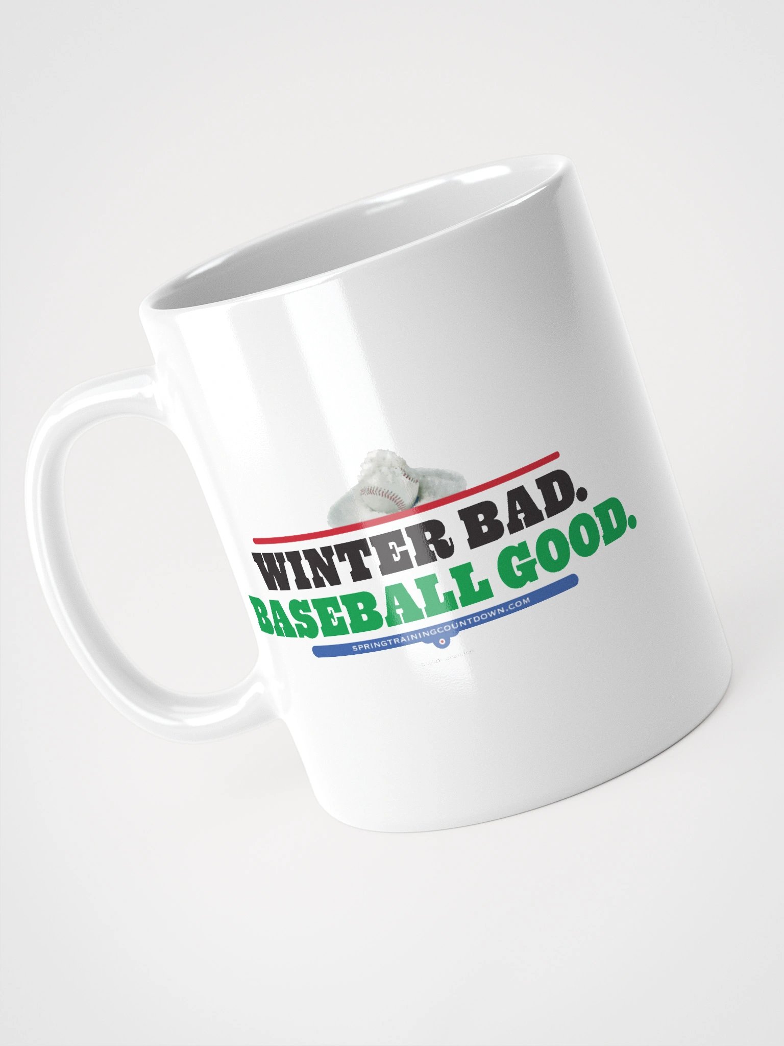 Winter Bad Baseball Good Mug product image (4)