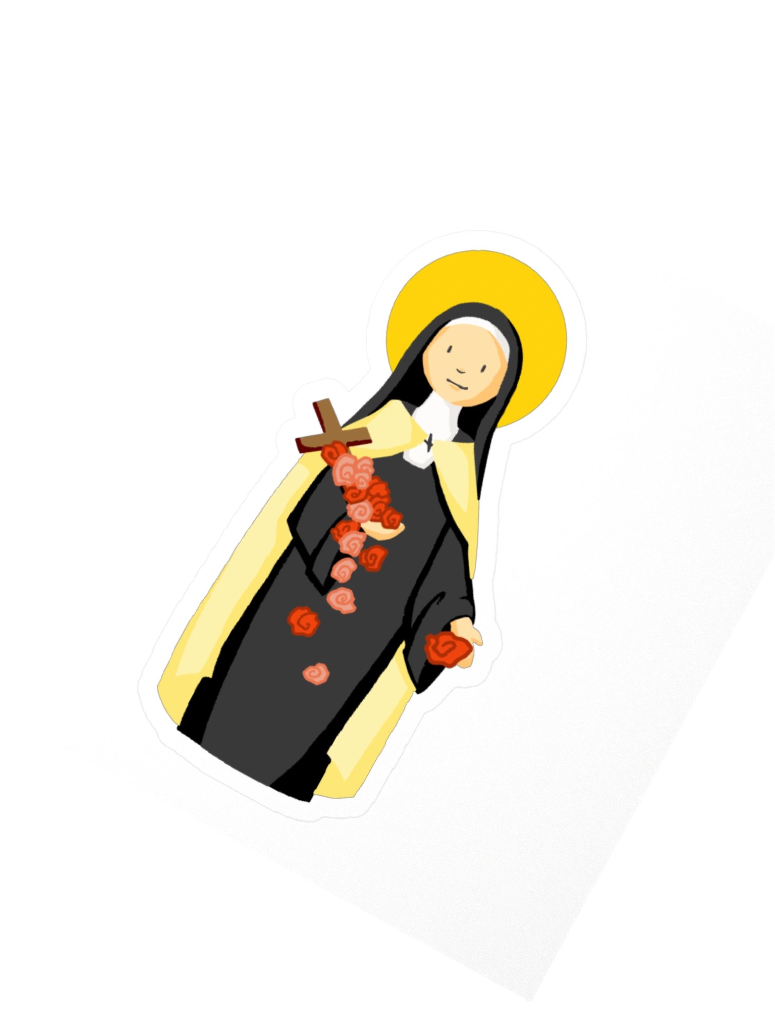 St. Therese of Lisieux - Individual Sticker - Special Fourthwall Launch Edition product image (2)