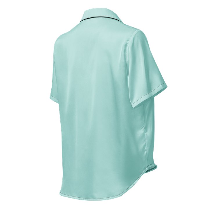 Dreamy Blue Silhouette Women's Pajama Top product image (3)