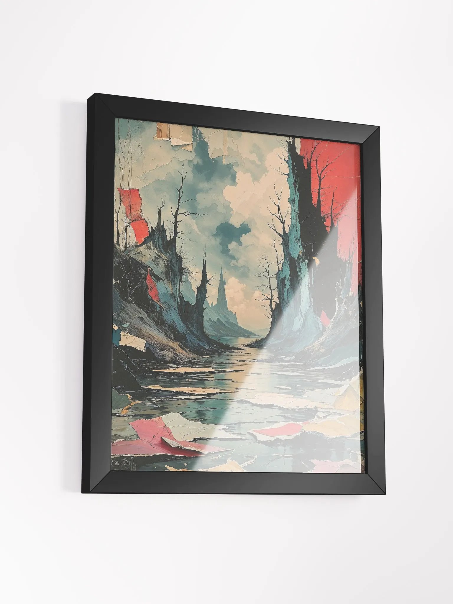 Fractured Realm Framed Print product image (13)